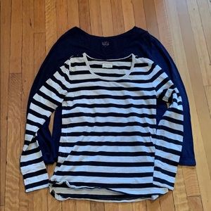 2 Loft long sleeve t-shirts
